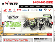 Tablet Screenshot of midsouthmotoplex.com